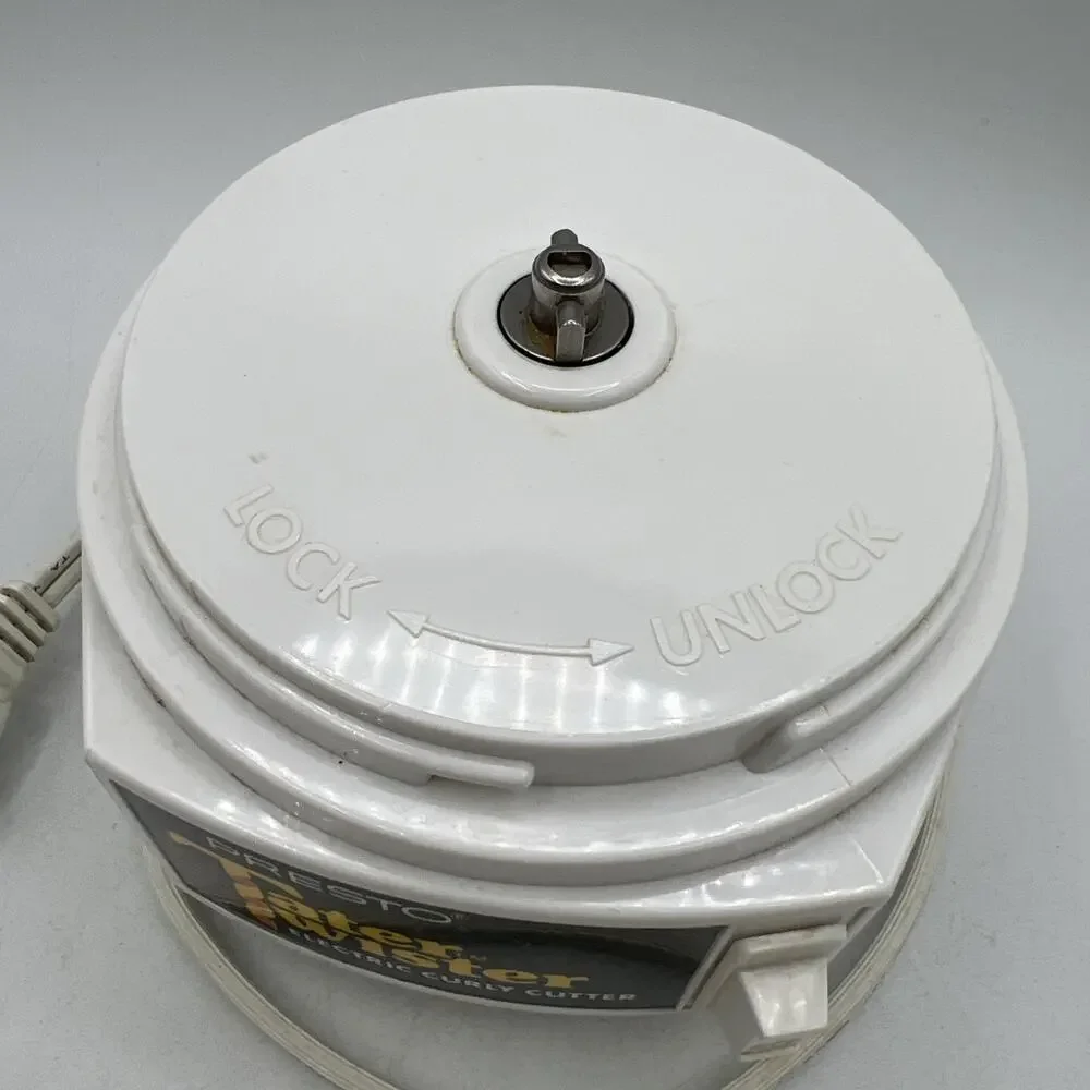 Vintage Presto Tater Twister Electric Curly Potato Cutter BASE ONLY Tested